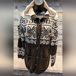 H&M Knit Hooded Jacket